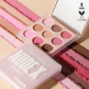 Nude X Mini Paleta de Sombras de Ojos Beauty Creations.